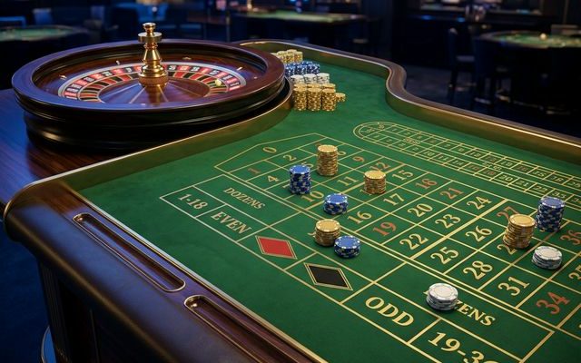 Online Roulette Tisch bei Casino Cashed