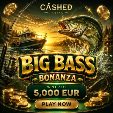 Big Bass Bonanza — machine à sous sur Cashed Casino