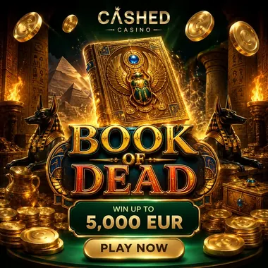 Book of Dead — machine à sous sur Cashed Casino