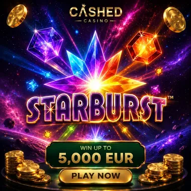 Starburst — machine à sous sur Cashed Casino